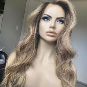 Wigs By Tiffani Human Hair Wig 23” Long Size Medium with Ear Tabs